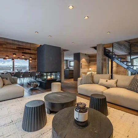 De Luxe Avec Piscine Interieure Et Sauna, Proche - Fr-1-343-261 Σαλέ